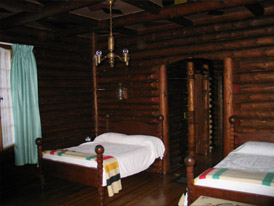 Lodge bedroom